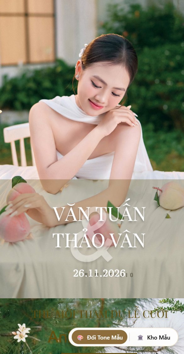 Mẫu thiệp Mẫu 5 Tone Hồng